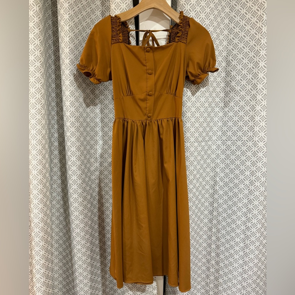 Puff Sleeve Dress